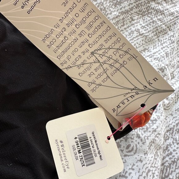 Uye Surana Magical Mushrooms Ruffled High Waist Undies 2X/3X - Picture 2 of 3